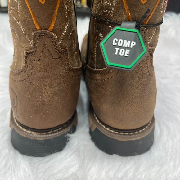 DAN POST STORMS EYE COMPOSITE TOE BOOTS SIZE 9 M - Picture 8 of 11